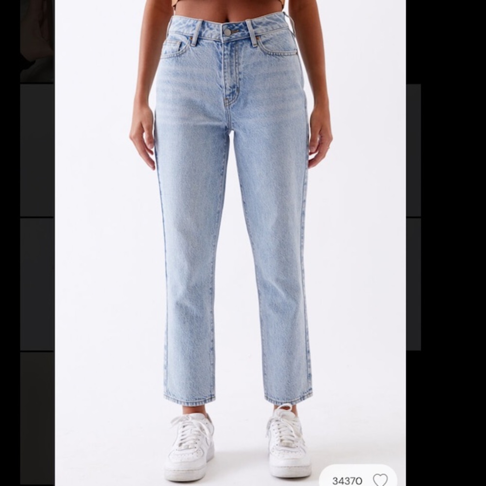 Pacsun white wash jeans